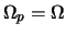 $\Omega_p=\Omega$